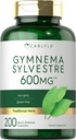 Carlyle Gymnema Sylvestre Capsule | 600mg | 200 Count | Non OGM e Gluten Supplemento gratuito