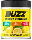 Mattina Buzz Energy Drink Powder - Energy Boost - Energia senza zucchero con antiossidanti - Mattina Calcio e Sport Nutrition Endurance Prodotto - 30 Serve, Limonata, 8 once