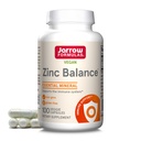 Jarrow Formulas Zinc Balance 15 mg - 100 Servings (Veggie Caps) - Zinc with Copper - Minerali essenziali per il supporto del sistema immunitario - Integratore di supporto immunitario - Integratore di rame senza glutine, Vegan