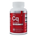 Elementi essenziali CoQ10 100mg Softgels per il cuore, il cervello e il supporto vascolare - Coenzima completo Q10 Supplemento formulato per l'assorbimento ottimale - 60 Conte, 2 Mesi di alimentazione