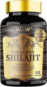 WXW Himalayan Shilajit Gummies, 60 Count, Blueberry Flavor, Supports After Training Recovery, Immune System, Digestion, Mind & Memory, Healthy Heart, Abilities cognitive (1 Bottiglia, Gold Shilajit)