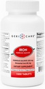 GeriCare Ferrous Sulfate Tablets 325mg, Elemental Iron 65 mg High Potency Iron Supplement | Supplemento alimentare 1000 Count. (Pacchetto di 1)