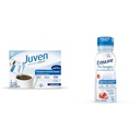Polvere di miscela di bevanda di nutrizione terapeutica per il supporto di guarigione del tessuto, include proteine del collagene, non aromatizzata, 30 conteggio e assicurano pre- chirurgia, bevanda chiara di carboidrati, fragola, 10 Fl Oz (Pack of 4)