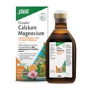 Floradix Calcium Magnesium Liquid Mineral & Vitamin Formula - Integratore di supporto Bone con Calcio, Magnesio, Vitamina D & Zinc - Vegetariano & Non OGM - 8.5 fl oz