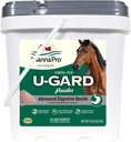 Polvere di Corta-Flx U-Gard, supplemento digestivo di Equine per mantenere la salute gastrica, aiuta a prevenire la formazione di Ulcer, supplemento per i cavalli, 8 LB