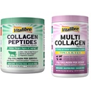Polvere di peptidi del collagene del bovino 16oz