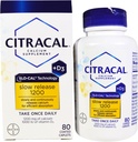 Citracal Calcium +D Slow Release 1200, Compresse rivestite - 80 ea (Pack of 2)