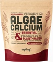 Supplemento al calcio - Cibo intero con vitamina K2 & D3, Magnesio, Zinco, Borone, Complesso minerale. Sorgente Sostenibilmente da Alghe rosse. per Bone Forza e supporto. Non-OGM & Vegan (270 Conte)