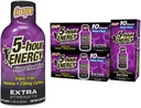 5 ore di ENERGY Extra Strength Energy Shot, Uva Flavor, 30 conte, 1.93 oz., Zero Calories & Sugar-Free 230 mg Caffeinaated Energy Shot, Aminoacidi & B Vitamine, Integratori Dietetici