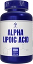 Acido alfa lipoico (ALA) 570 mg capsule - 180 conte, senza glutine, non OGM, vegan