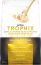 Sintrax Nutrition Trophix, Ultra Sustain-Release Protein Powder Blend, Banana Pudding, 5 lbs.