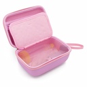 Borsa da viaggio rosa CASEMATIX Compatibile con Asthma Inhaler, Maschere, Spacer - Solo caso