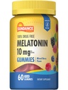 Sundance Melatonin 10mg Gummies per adulti | 60 Count | Frumento misto di bacche | Vegan, Non OGM e Gluten