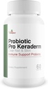 Probiotic Pro Keraderm - Supporto Immune Probiotico – Formula Nail & Skin mirata per promuovere le unghie e i piedi sani - Aid Foot Hygiene from The Inside Out - Aiuto di riparazione & Stimulate Clear Nail Growth