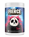 Panda Supps Fierce: Pre-allenamento naturale con ingredienti artificiali zero e 300mg Caffeina naturale per energia pulita e messa a fuoco (30 Serve)(Fierce Berry)