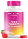 Gummie prenatali per le donne - 3g Inulina prebiotica da radice di chicoria - Gravidanza naturale & Sgabello Postpartum Immorbidenti per la costipazione e la salute digestiva - 60 Vegan Fiber Chews