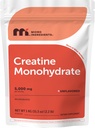 Micro ingredienti creatina monoidrato polvere 1 kg (2.2 Lbs), 5000mg per Serv, polvere di creatina micronizzata, non aromatizzata, senza filler, Keto & Vegan, facile dissolvere, pre allenamento per le donne e gli uomini*