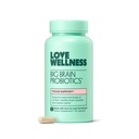 Amore Benessere Grande Cervello Probiotici | Nootropics Brain Support Supplemento | Brain Supplementi per Memoria e Focus | Promuove Clarity Mental & Mood | Organic Reishi, Chaga, & Lions Mane | 30 Conte