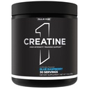 Regola 1 Polvere di creatina – Monoidrato di creatina micronizzata puro per l'esercitazione ad alta intensità e il supporto di massa del corpo magra, aromatizzato e non aromatizzato (30 porzioni, lampone blu)