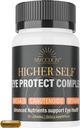 Più alto SELFTM Eye Protect Complex Blue Light Defense Advanced Daily Vision Support with Lion’s Mane, Omega-3, Lutein, Zeaxanthin, Bilberry Extract, and Eyebright | 60 capsule