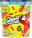 GHOST Hydration Packets, Sour Patch Kids Redberry, 12 Sticks, Polvere di elettrolita - Bere miscela supplemento con magnesio, potassio, calcio, vitamina C - Vegan, senza soia, zucchero e glutine