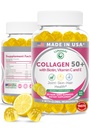 Lunakai USA Made Collagen Gummies for Women & Men Over 50, Biotin & Vitamina C, Supporta elasticità della pelle, Hair & Nail Strength, Supporto congiunto, 60ct