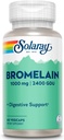 SOLARAY Bromelain Supplemento, 1000mg | 60 Count