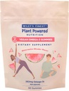 Wiley's Finest Vegan Omega-3 Gummies - Zucchero naturale - Dha vegetariano, Ala & Sda - Gluten Free - Sapore di anguria, 60 Gummies