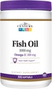 21st Century Fish Oil 1000 mg Softgels, 300-Pack di 3)