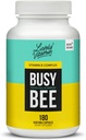 VITAMINA CO. Busy Bee - Altamente Biodisponibile Vitamina B Complex con Choline - Energy - Stress - Cervello - Clarity Mentale - Ossidativo Danni - Dairy Soy Gluten Free - 180 Capsule Vegan