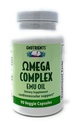 Montana Emu Ranch - Emutrients Omega Complex Emu Oil 750mg (90) Veggie Caps - Integratore alimentare per il supporto cardiovascolare* - Omega 3, 6, 7, e 9
