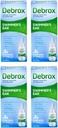 Gocce di asciugatura dell'orecchio di Debrox Swimmer per adulti e bambini, 1 Fl oz. (Pacchetto di 4)