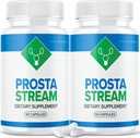 Prestazioni ideali (2 Pack) Prosta Stream Prostate Supplemento pillole Prostastream (120 capsule)
