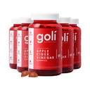 Goli Aceto di Sidro di Mele Vitamine - 300 Conte - Vitamina B12, Gelatin-Free, Senza Glutine, Vegan & Non OGM