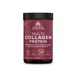 Antica Nutrition Peptidi di collagene idrolizzato polvere, Multi Collagen senza aroma per le donne e gli uomini con vitamina C, 24 Serve, Supporta pelle e unghie, Salute Gut