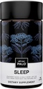 PALO Sleep & Stress Support – Integratore vegano senza melatonina con radice di valeriana organica, L-teanina, Magnesio, Camomilla, Balm di limone & Passionflower – 90 capsule