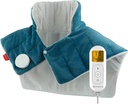 Comodo riscaldamento Pad per il collo e spalle e indietro, 2.6lb ponderato dissipatore di calore elettrico per il sollievo del dolore, Grande FSA Eligible Heated Wrap, 9 Heat Settings&11 Timer, regali di Natale per le donne uomini mamma papà