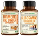 Integratore congiunto e Ginger Root Integratore & Glucosamine Chondroitin MSM e Supplemento currico