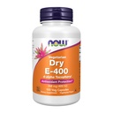 NOW Integratori alimentari, Vitamina E-400 IU D-Alpha Tocoferyl, Asciugato, Antiossidante Protezione*, 100 capsule di Veg