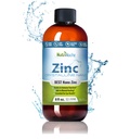 Supplemento di zinco liquido di Nutrinoche: Gocce liquide organiche - Zinco ionico e alternativa picolinato - 99,99% Ultra Pure Crystalline Nano Particelle - per adulti e bambini - (8 oz)