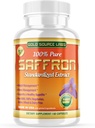 Supplemento di Winstrol - 88.25 mg capsule con standardizzato .3% Safranal Extract Plus Polvere di zafferano puro, 60 Pillole vegetariane di massima resistenza - Appetite Premium e supplemento di occhio