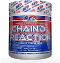 Chain'd Reaction - L'Ultimo BCAA Amino Acid Recovery Aid for Muscle Growth, Blue Raspberry, 300 Gram
