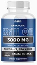 Dr. JOEL'S MOM NUTRIX Antarctic Krill Oil Supplement - 150 Softgels - Alto assorbimento EPA, DHA, Astaxanthin & Phospholipid - No Fishy Aftertaste Like Fish Oil - Made in USA