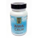 ‘Awa Calm Capsules - Kava-Based Herbal Supplement con 30% Kavalatone, Calamus Root, Passion Flower, Lemon Balm & Hops (60 capsule)
