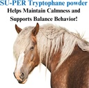 SU-PER Tryptophane cavallo calmante supplemento - mantenere la calma e supporta il comportamento bilanciato - 2.5 sterline, (2 pacchetto)