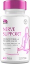 Nerve Savior for Neuropathy 828mg, Advanced Nerve Support Supplement, Renew for Healthy Feet, Best Regen with Alpha Lipoic Acid, Vitamins D, B6, B12-60 Capsule