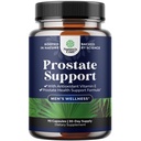 Integratore di erbe della prostata per gli uomini - Potente Pygeum e Saw Palmetto estratto con Beta Sitosterol & Tè Verde per il supporto del tratto urinario - Miscela di salute maschile per l'urinazione frequente - 90 capsule