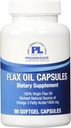 Progressive Labs Flax olio capsule supplemento, 1000 mg, 90 conte