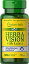 Pride Herbavision di Puritan con Lutein, Zeaxanthin, Bilberry Softgels, 240 Conte