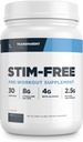 Trasparente Labs Stim-Free Pre-Workout - Caffeina e Stim polvere di pre allenamento gratuita per uomini e donne con Beta Alanine Powder, Citrulline Malate, & elevATP - 30 Serve, Arancione